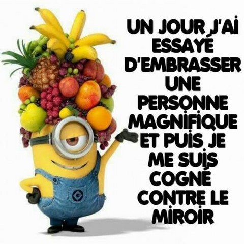Embrasser une personne magnifique. Les Minions sur https://www.blagues-en-stock.org